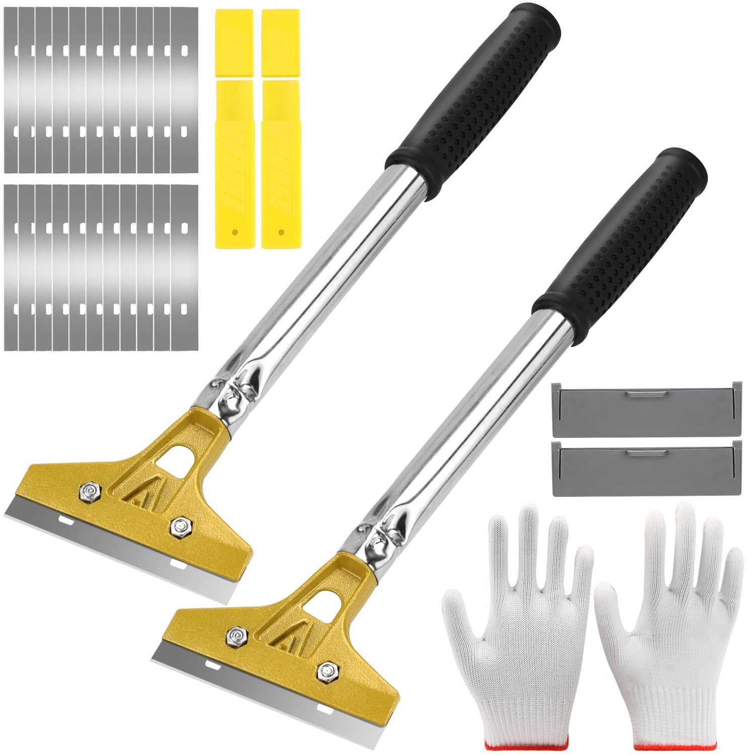Set van 2 Wallpaper Verwijderaars met Rubber Grip