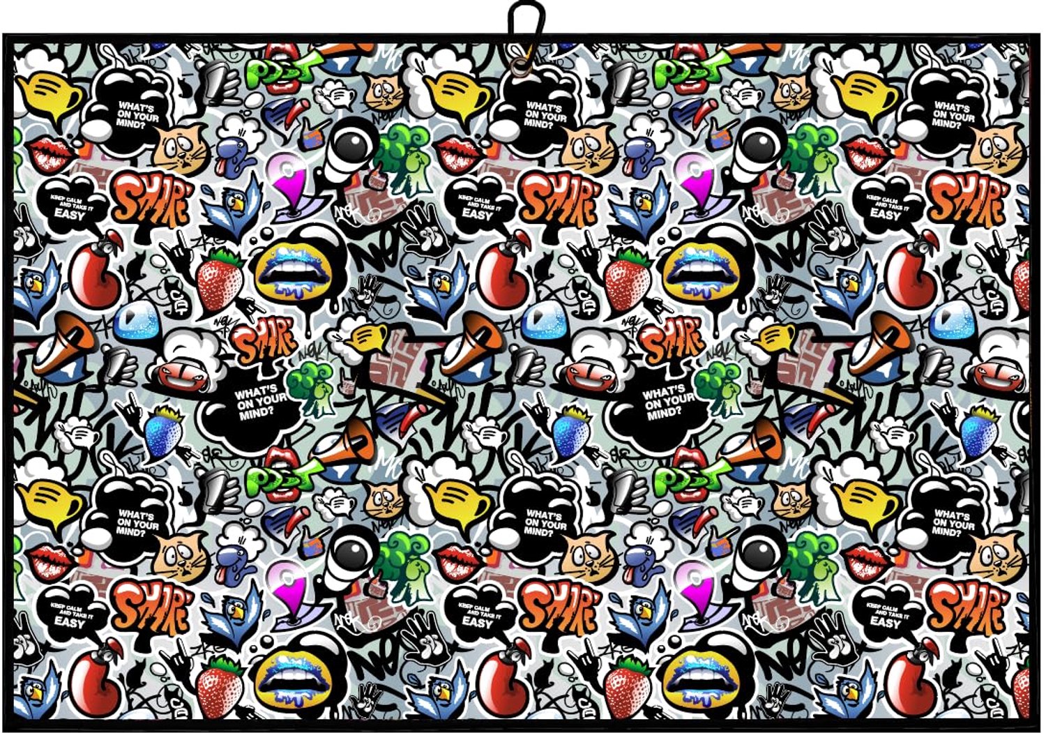 Microfiber Handdoek - 60 x 40 cm - Zwart