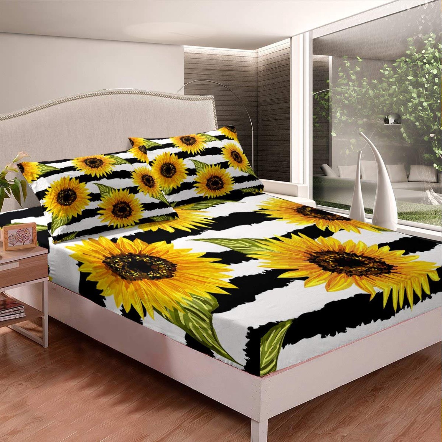 Kinderen Beddegoedset met Zonnebloem Motief