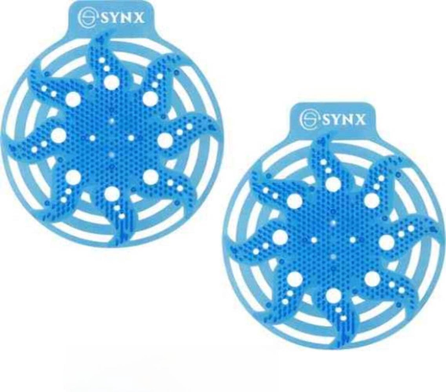 Urinoirmat met geur en spatbescherming - Blauw