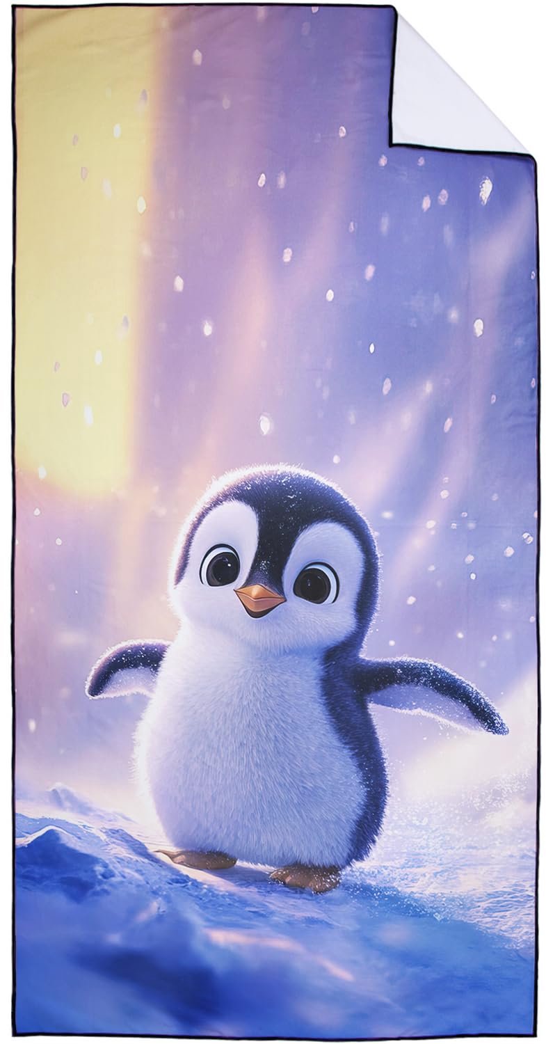 Strandhanddoek met Schattige Pinguïns