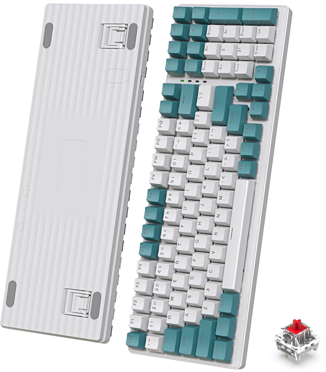 Bedraad Mechanisch Gaming Toetsenbord met RGB Verlichting