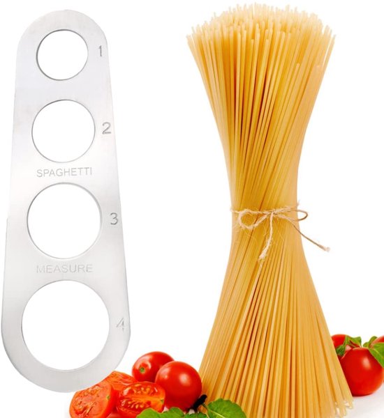 Roestvrijstalen Spaghetti Portioneerder met 4 Meetgaten — afbeelding 3
