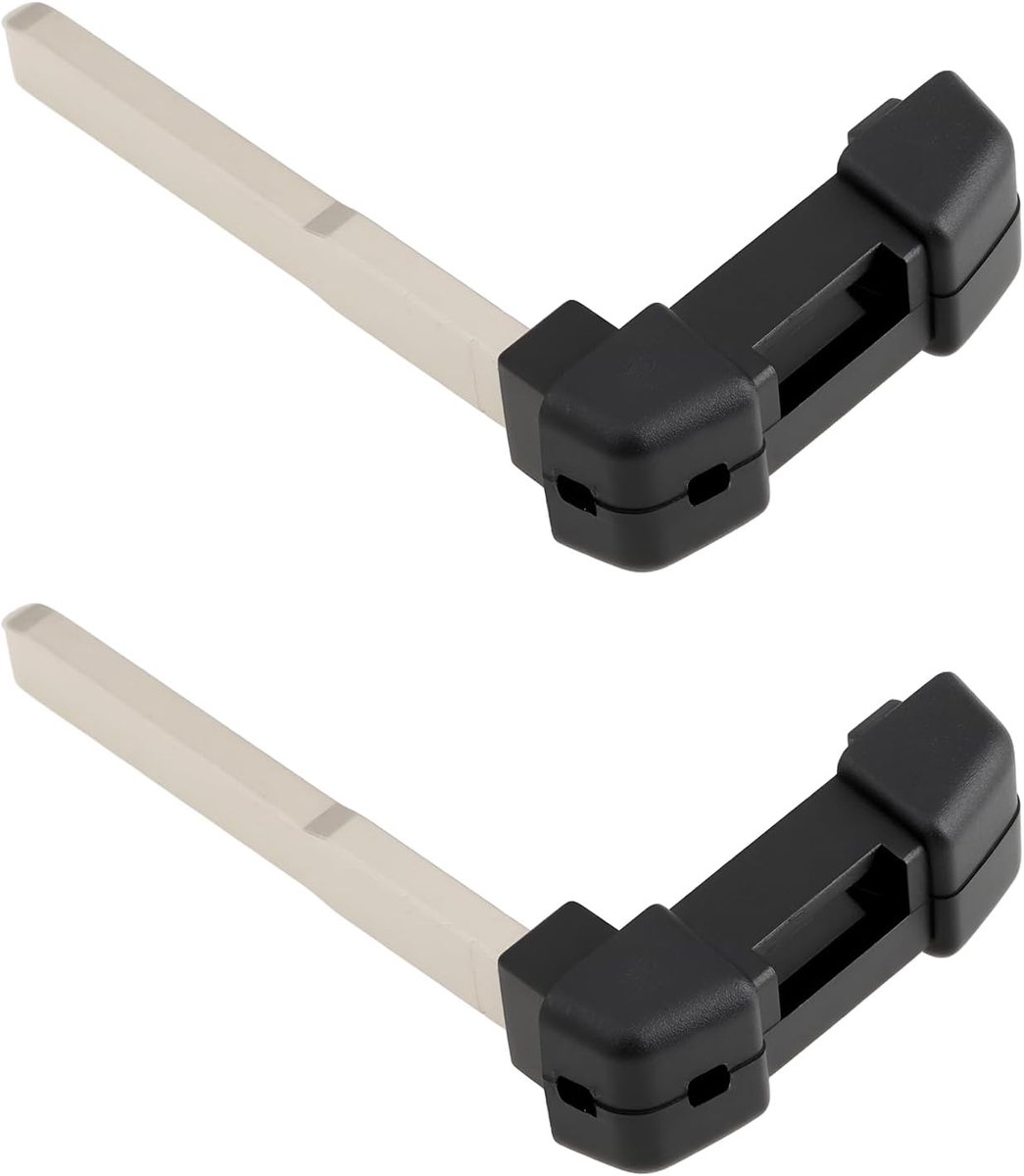 2 Stks Key Blade HU101 Vervanging Mechanische Sleutel Compatibel met Land Rover Freelander 5 Knoppen Afstandsbediening 2007-2012