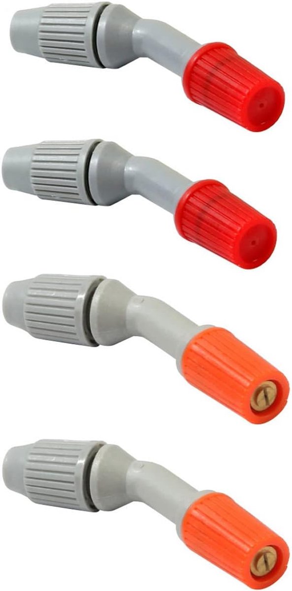 4 STKS Spuitmondstukken Verstelbare Tuin Irrigatie Systeem Nozzle Sproeiers Vervanging voor Watering en Reiniging
