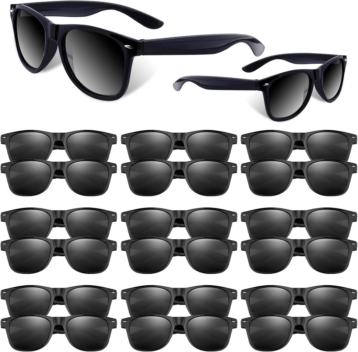 10/20/40 Pack Kids Zonnebril Bulk Retro Party Gunsten voor Bruiloft Strand Zomer Zwembad Feestbenodigdheden Goodie Stuffers