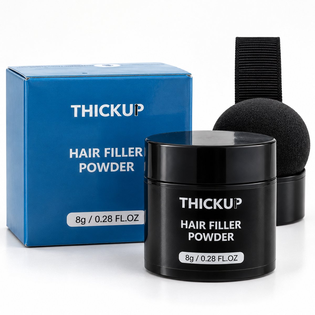 Thickup Haarvezels – Haarpoeder voor Dun Haar en Kale Plekken – Haarvuller voor Haar en Baard
