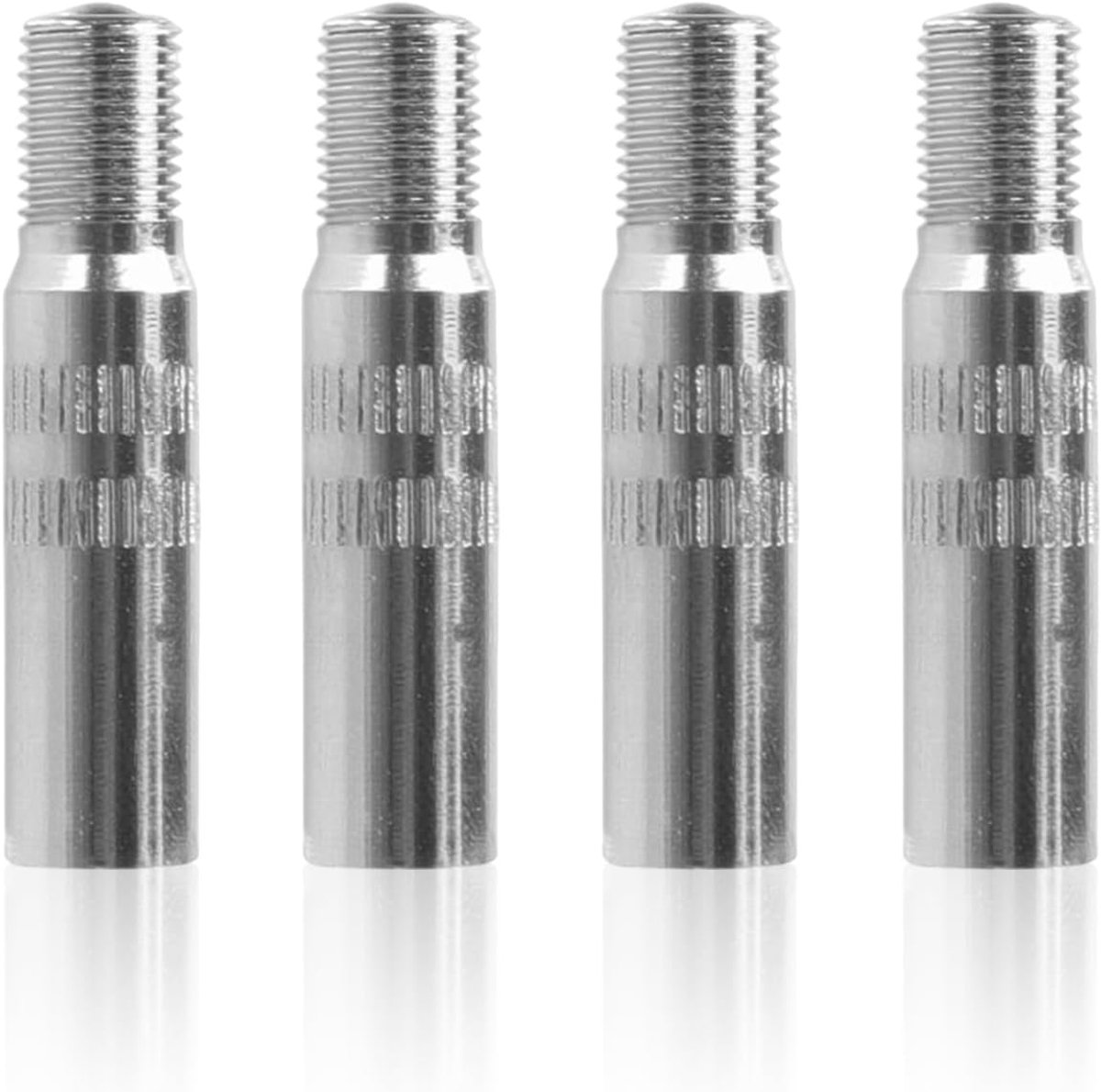 4 Stks Aluminium Legering Band Nozzle Uitbreiding, Band Uitbreiding Klep, Inflatie Adapter, Geschikt Voor Fietsen, Motorfietsen, Vrachtwagens.