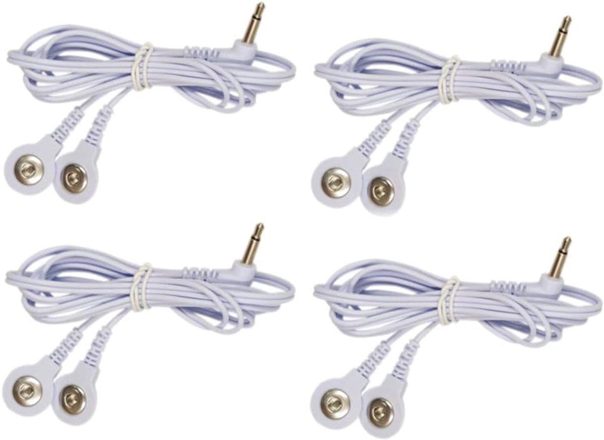 TENS Draad Kabel 3.5mm - Electrode Leiding voor Spierstimulerende Apparaten - Geschikt voor Apple en meer - ShopVlot