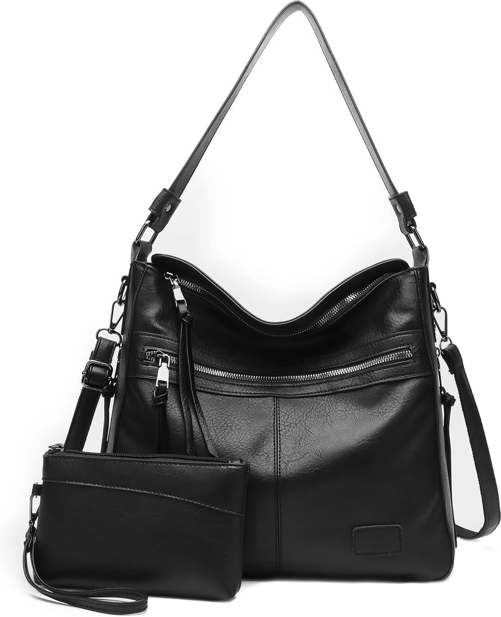 Handbag and bag set handbags for women PU leather shoulder bag large hobo bag ladies gifts for girl shopping bags - ShopVlot