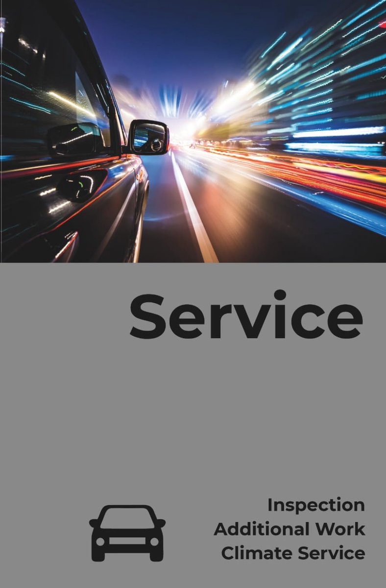 XXL 50-pagina's voertuig serviceboek - geschikt voor alle merken - voor inspectie, klima-service - ShopVlot