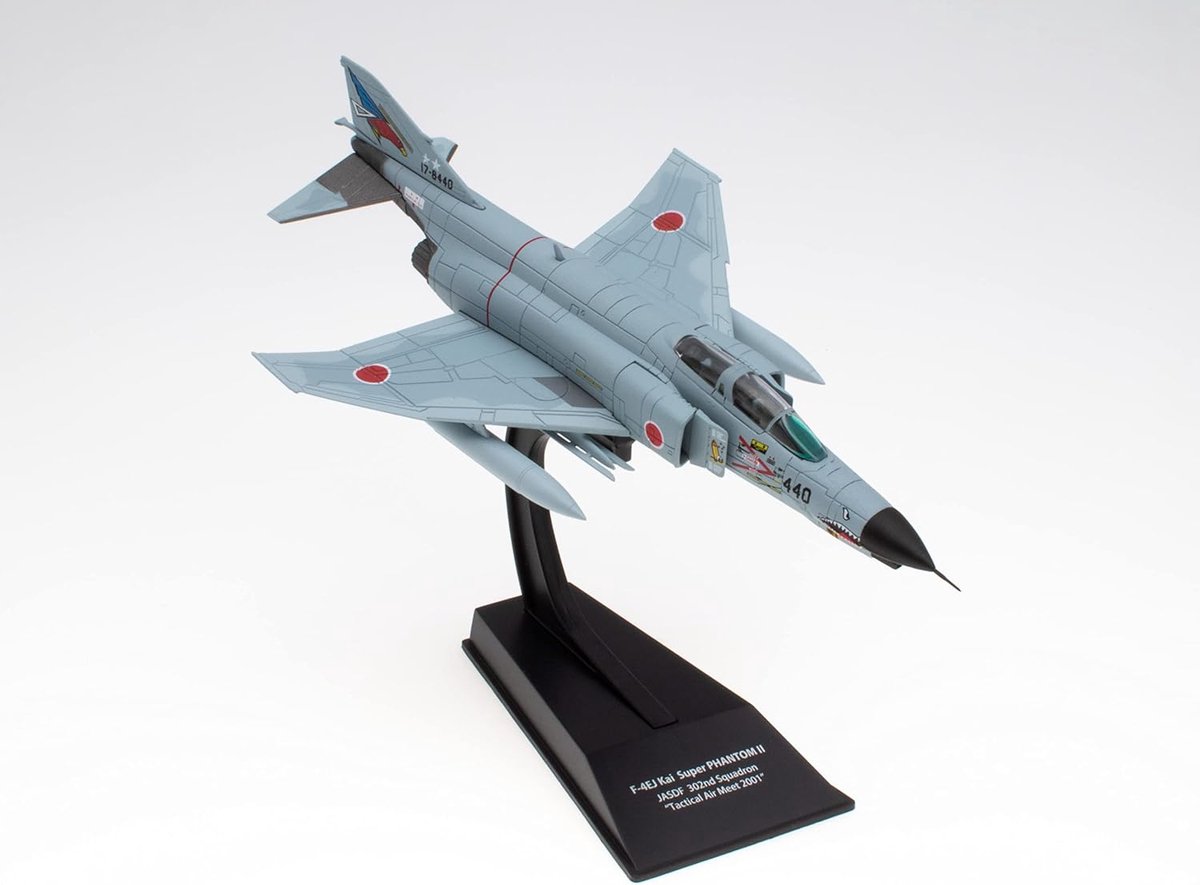 Vliegtuigen 1/100 F-4EJ Kai Super PHANTOM II JAPAN ZELFVERDEDIGINGSKRACHTEN "Tactical Air Meet 2001" - CP30