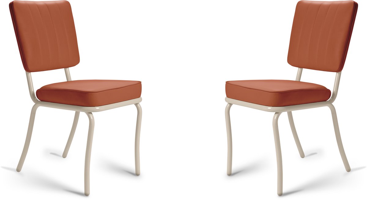 Bel Air Retro Fifties Furniture Arcade MP OffWhite Terra Set van 2
