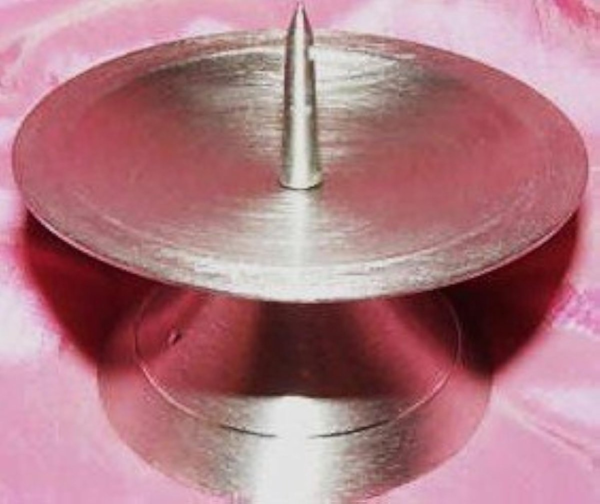 Pointed candle holder, candlestick for christening, communion candles, 40mm - 80mm diameter, VT-18 - ShopVlot