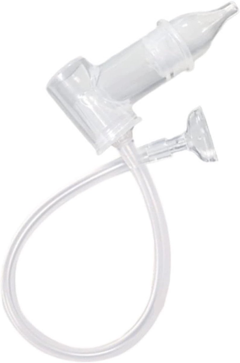 SnelShoppen - SGK Manual Baby Neusaspirator, Geen Filter, Eenvoudig Schoonmaken, Transparant, 38x7.5x2.2 cm, Veilig en Effectief voor Baby's