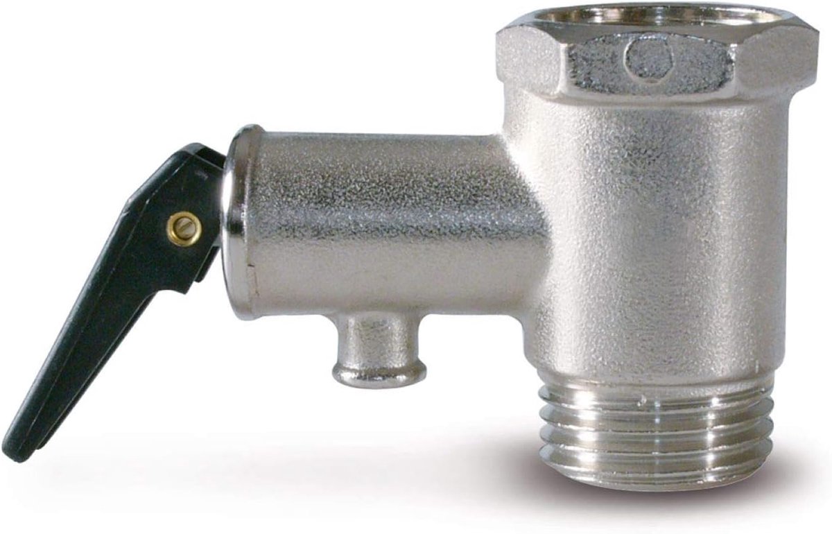 Veiligheidsventiel voor thermosjerrycan met ontluchtingskraan 1/2 inch