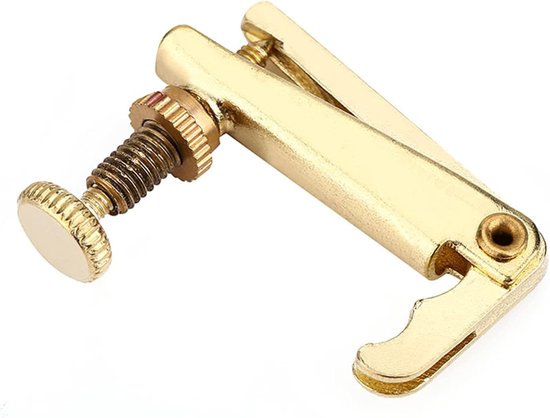 Snaarafstellers, Viool Onderdelen, Gouden Snaarafsteller voor 3/4 4/4 Viool Goede Vervangende Onderdelen Viool — afbeelding 5