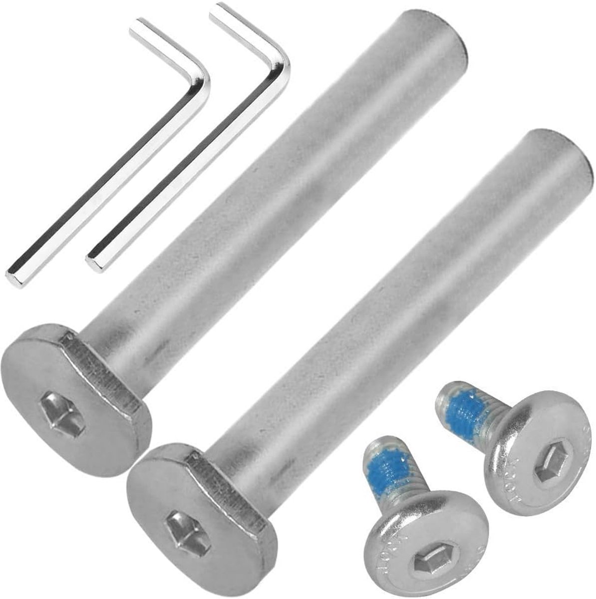 40-76mm Male Female Allen Screw & Bolt Assortiment Sets Kids Scooter Parts voor 2-3-4-Wheel Kick Scooters Reparatie Voor achterwiel Assen Gereedschap