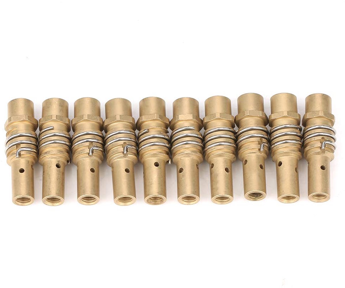 10 pz Puntali MIG Accessori per saldatore MIG Saldatore Misura per 15AK Torch Gun, accessoire per saldatura MIG