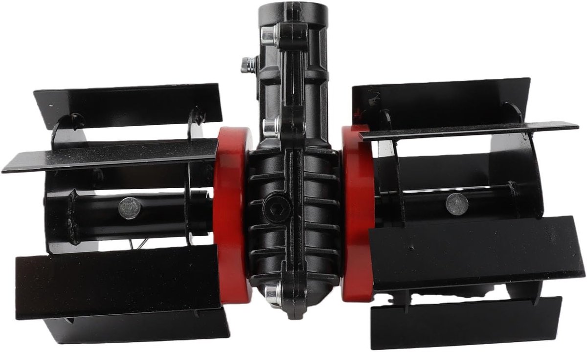 Effectief Flexibiliteit Kophelmstok Upgrade Prestaties Tijd en Energie Graswiedwiel Universeel 9 Tanden Aluminium Ijzer Verticuteeraccessoire (28 mm)