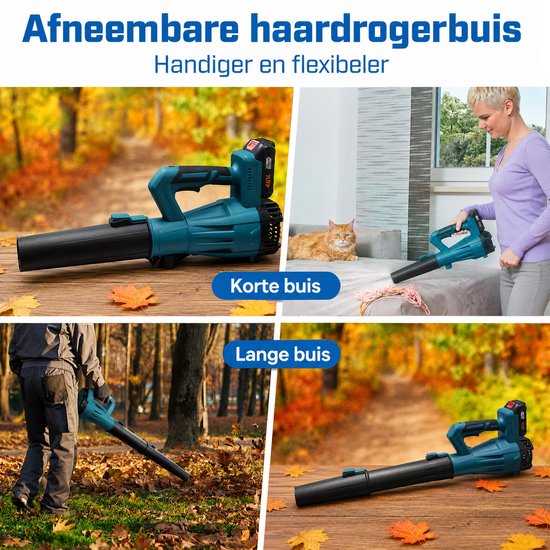 Accu Bladblazer 20V – blazer - luchtsnelheid 260 km/u - extra krachtige 4.0Ah Accu — afbeelding 3