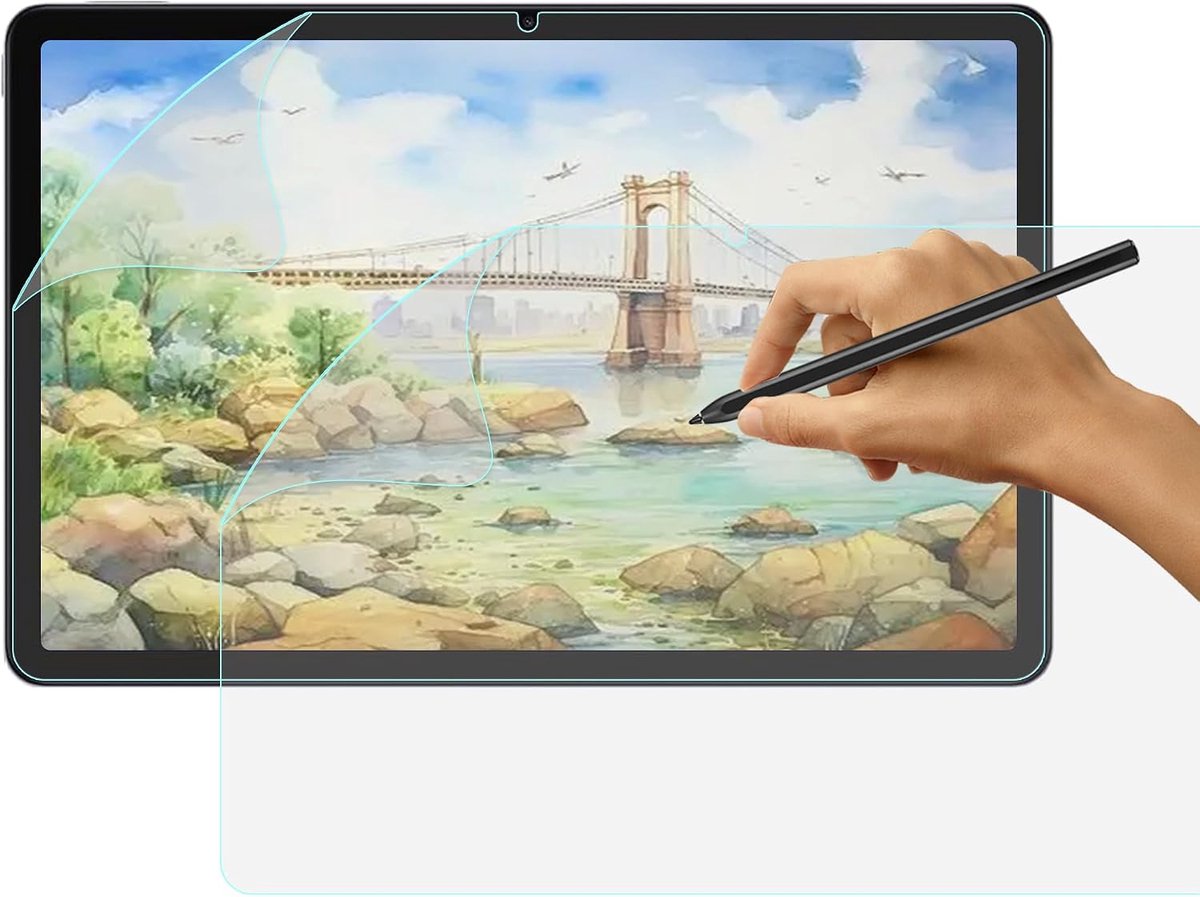[2 stuks] Papiereffect folie voor Xiaomi Redmi Pad 2 11 inch 2025, Feel Like mat papier, PET-folie voor het tekenen van schetsen en schrijven