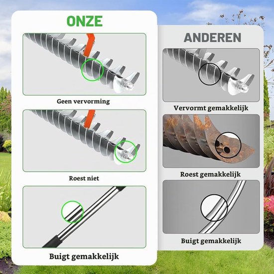 Handverticuteermachine hark,Handverticuteerder hark — afbeelding 4