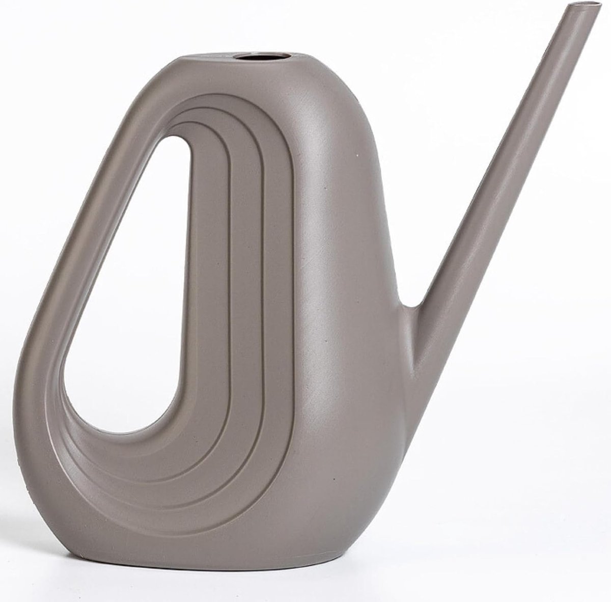 Kleine gieter voor kamerplanten, 1,4 l, taupe
