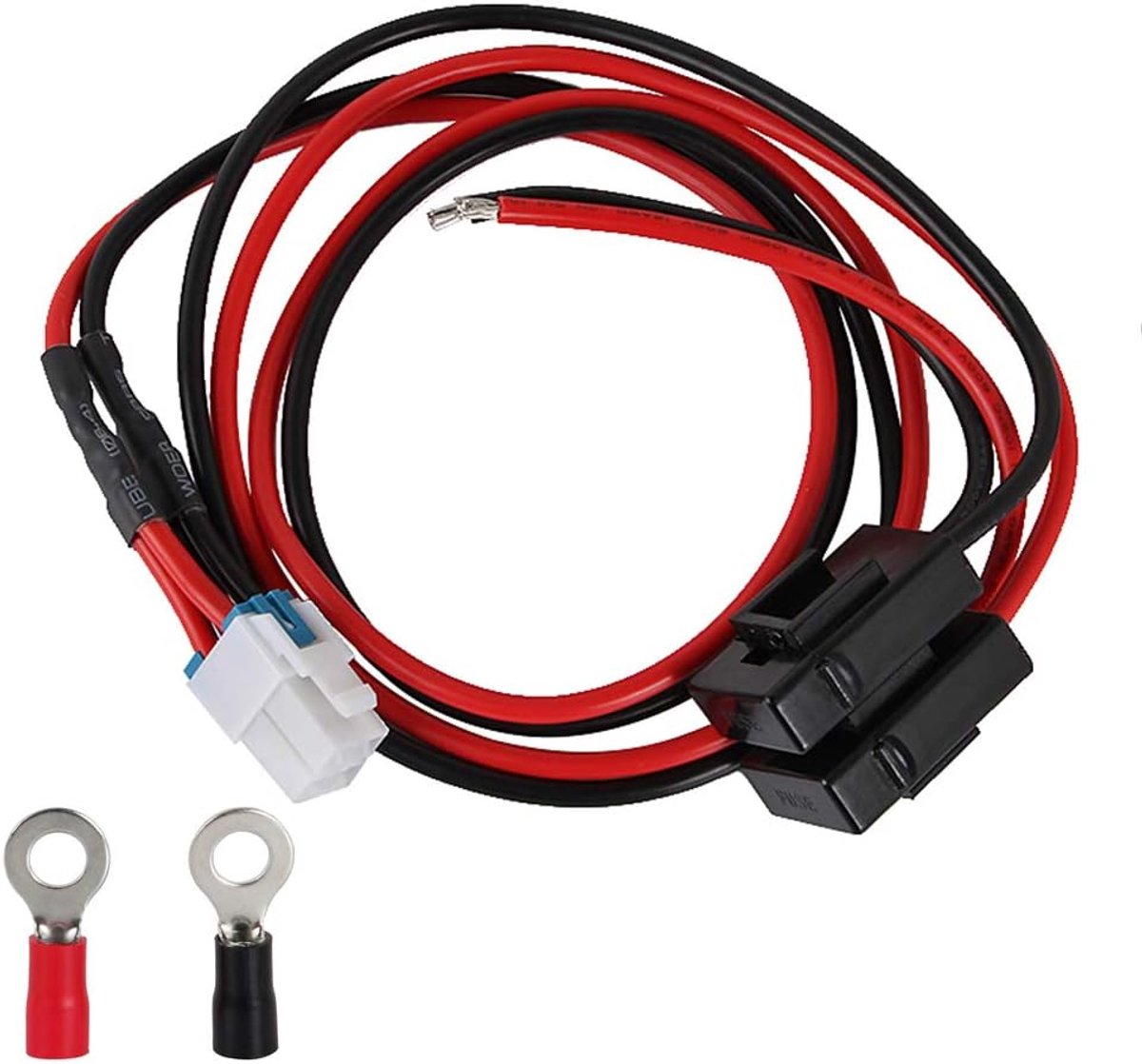 1M 4-pins 12AWG 12V 3A DC voedingskabel voor Yaesu 450D 891 991 en Kenwood 480SAT 590SG 890S voor 7000 7100 7610