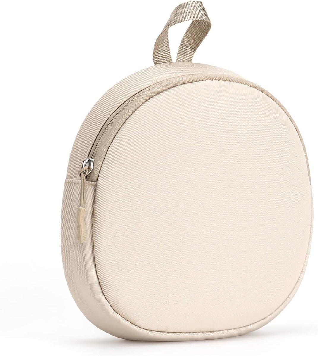 Hoesjes Over Ear Soft voor JBL/Soundcore/Sony/Bose/BERIBES, Draagbare Universele Hoofdtelefoonhoes, Eenvoudig Ontwerp in Contrasterende Kleuren (Beige)