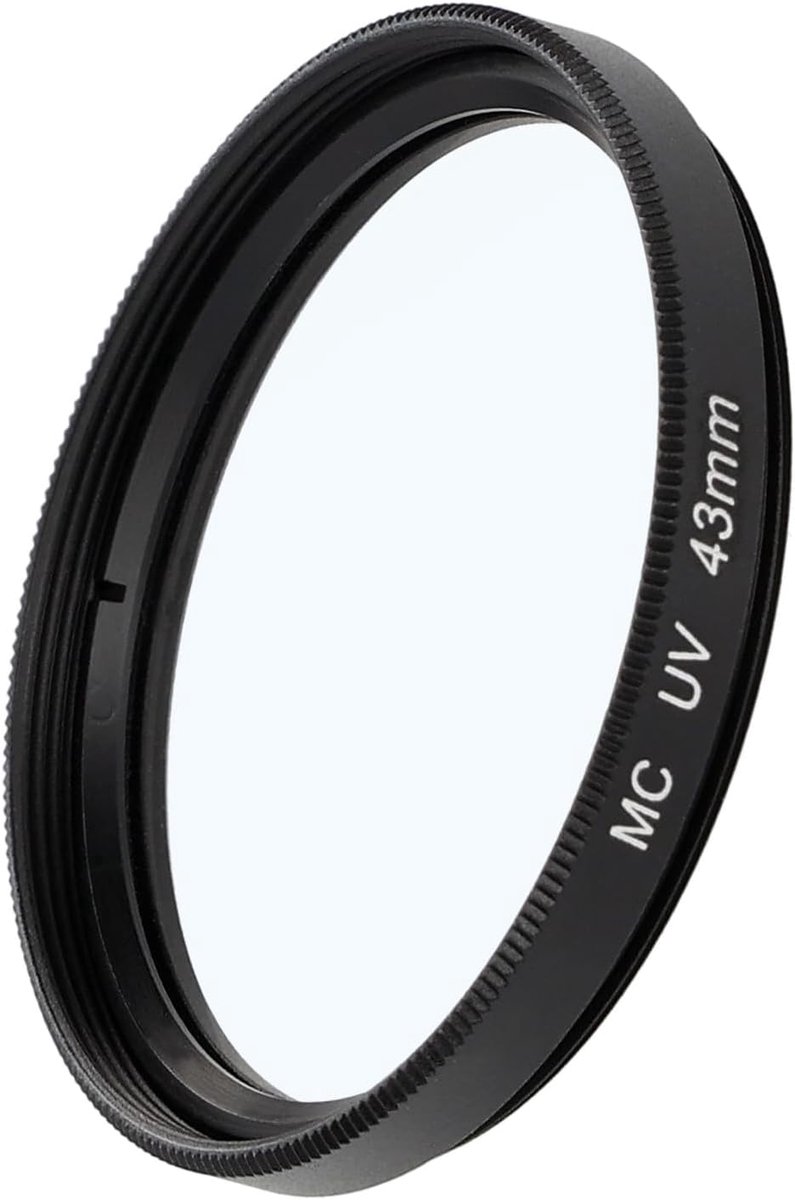 Ayex UV-filter beschermingsfilter voor lenzen met 43mm schroefdraad multicoated MC