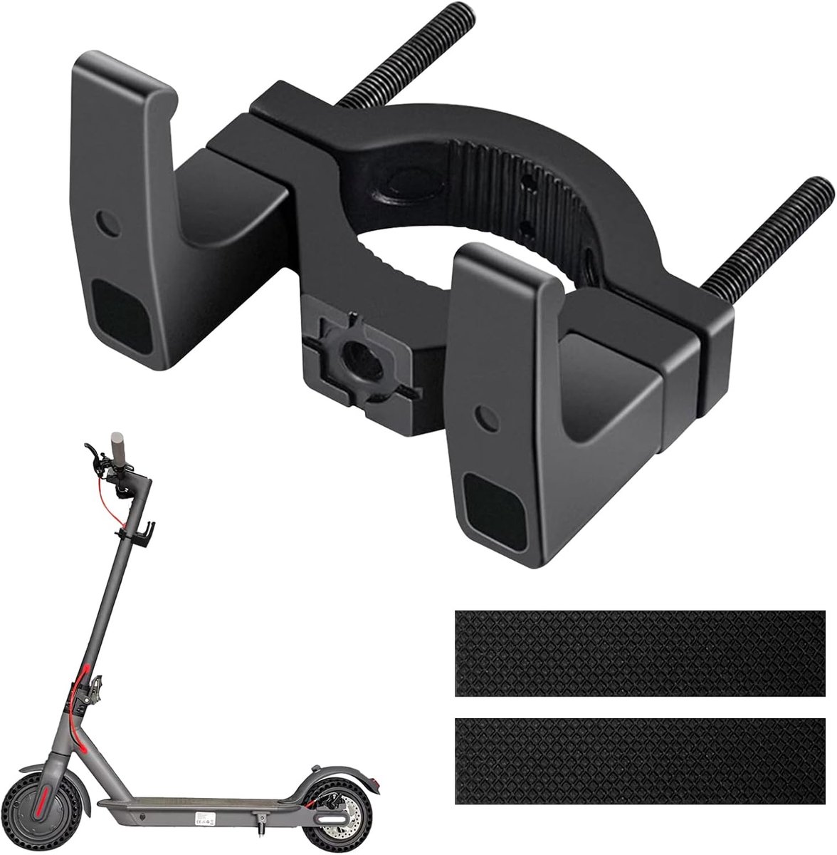 Voorhaak voor elektrische Step, Haken, scooter, Dubbele Haak, Opbergtas, Accessoires voor Meeste elektrische Scooters