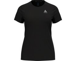 Odlo Essential Flyer hardloopshirt - Vrouwen - Zwart - XS