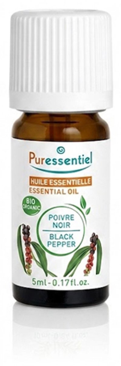 Puressentiel Essentiële Olie Zwarte Peper (Piper nigrum) Bio 5 ml