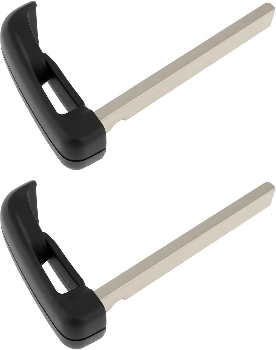 2 Stks Afstandsbediening Smart Key Blade HU100R Compatibel met BMW 1 2 3 4 5 F + G SERIE X5 ETC