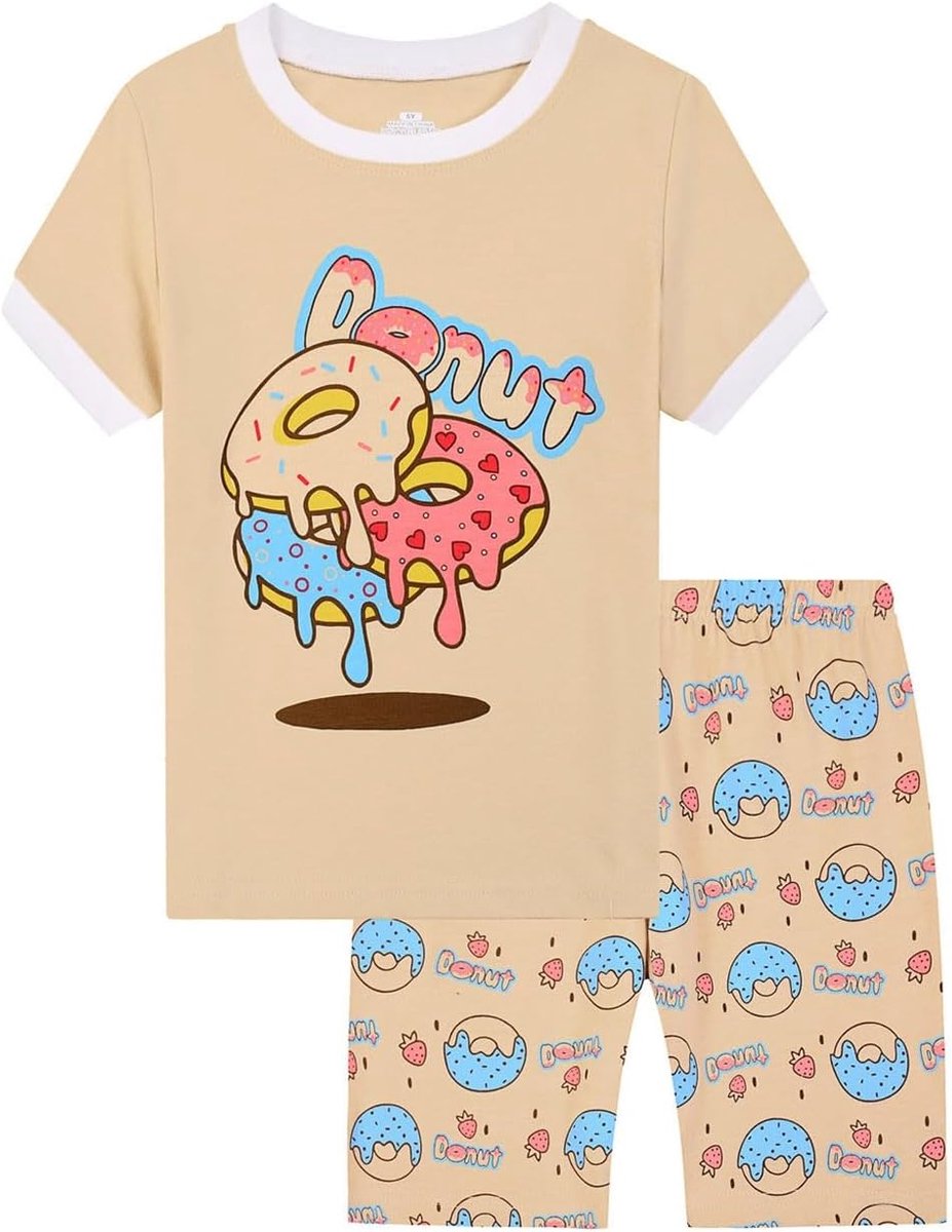 2-delige set voor jongens, katoen, T-shirt, shorts, zomer, rood, kinderen, 3-8 jaar, ademend, zacht, casual, A13