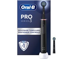 ORAL-B Pro3 3000 Cross Action - Elektrische Tandenborstel - 2 opzetborstels