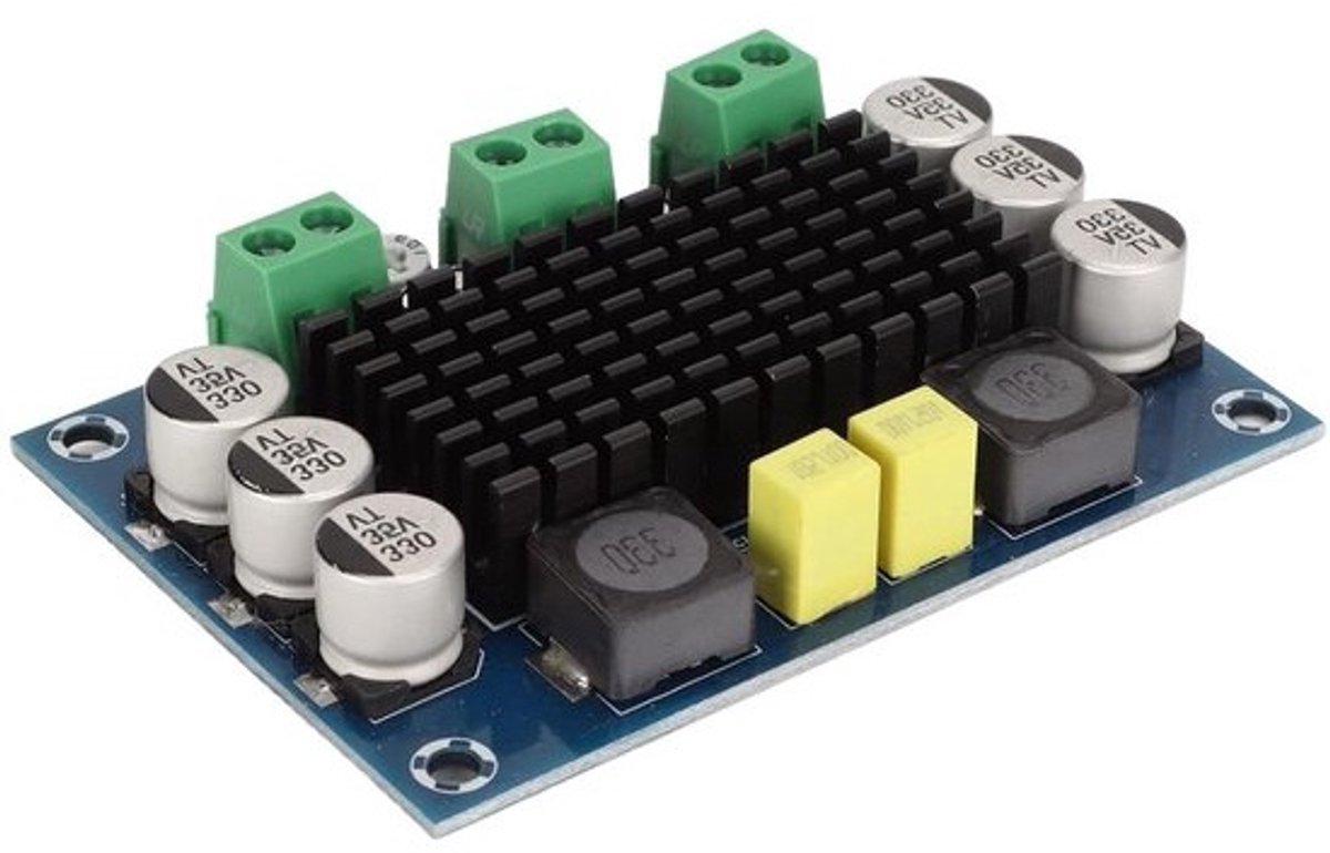 Mono Eindversterker - Audio Module - Muziek Versterking - Hoge Efficiëntie - 100W - Groen