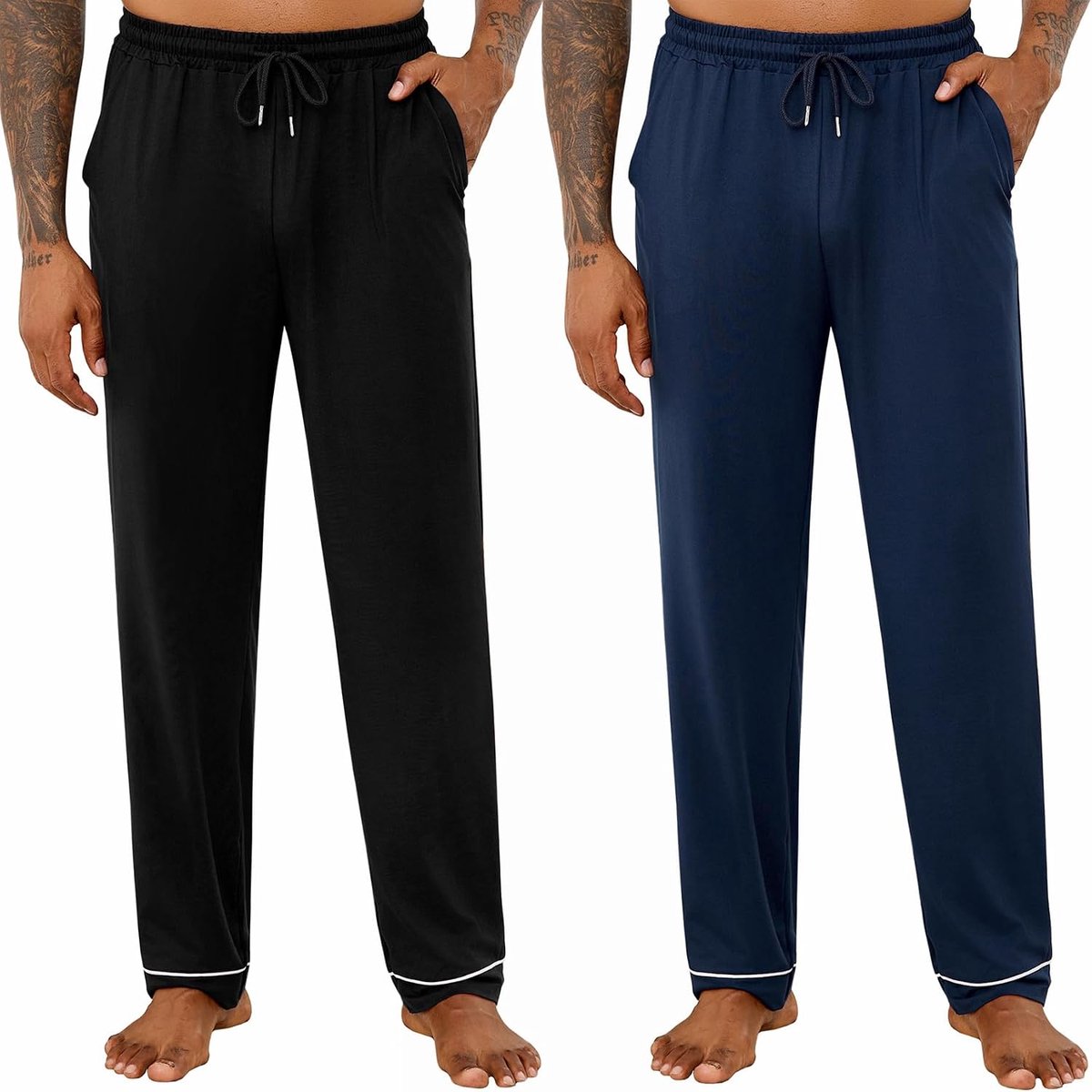 Pyjama Broek Katoen Kousen Pyjama Lange Pyjama Broek Casual Zachte Nachtkleding Zachte Comfortabele Thuis Relaxbroek S-3XL