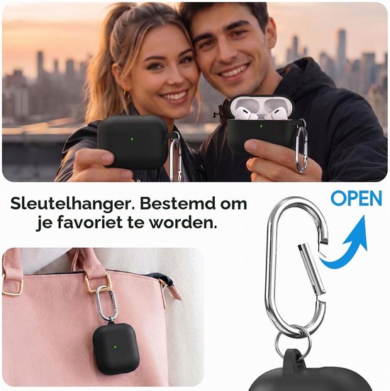 voor AirPods Pro 3 Generatie Hoesje, AirPods Pro 3 Case — afbeelding 3