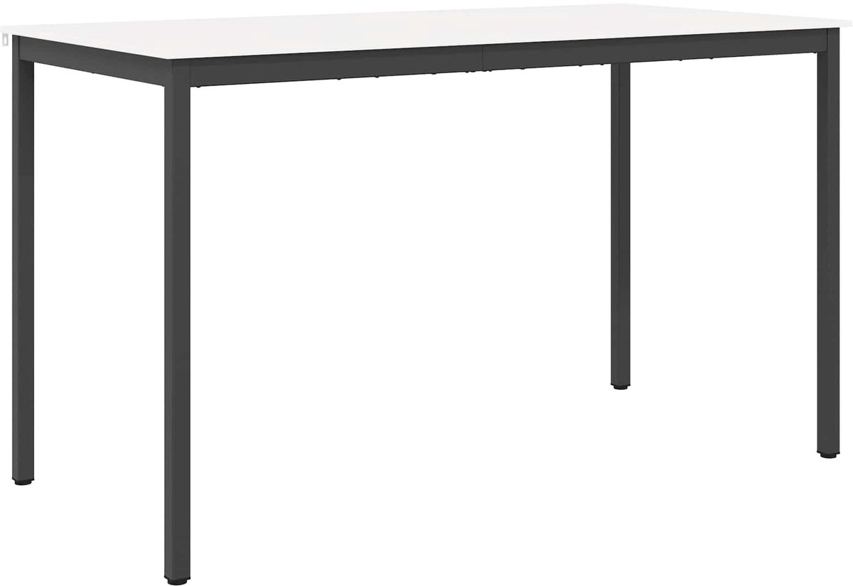 vidaXL Bartafel - Wit - 180 - x - 90 - x - 105 - cm - Massief - grenenhout