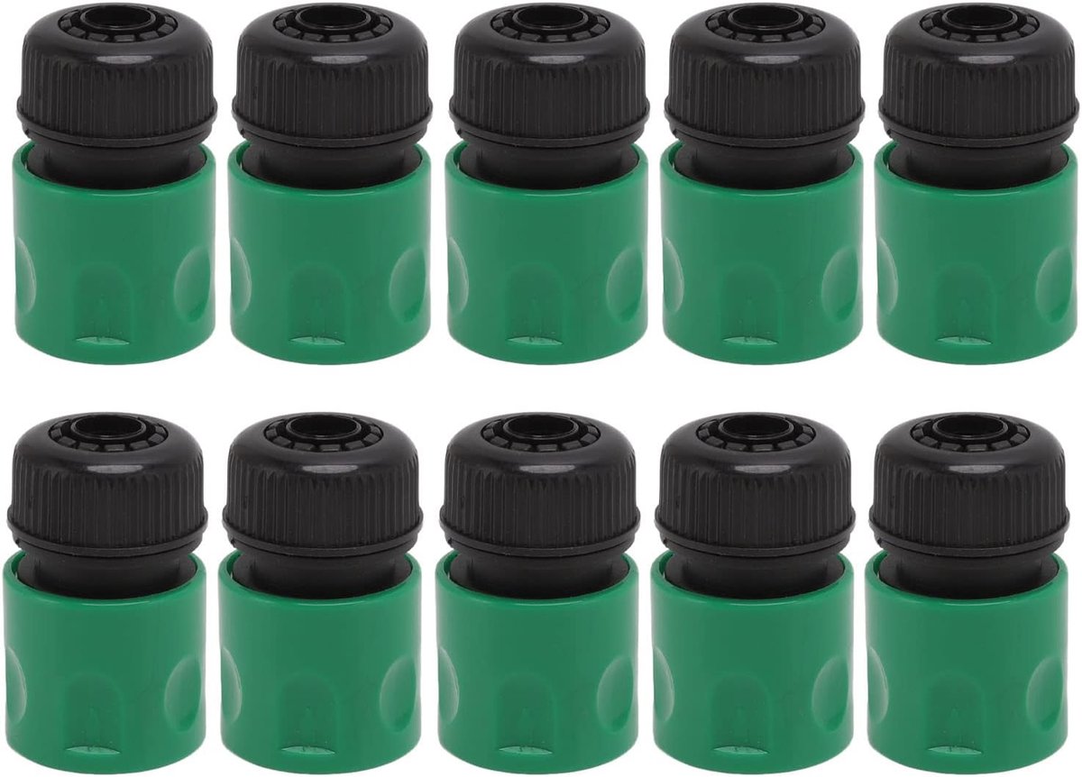 10 stuks – Plastic Quick Connect DN15 (1/2 inch) met O-ringen