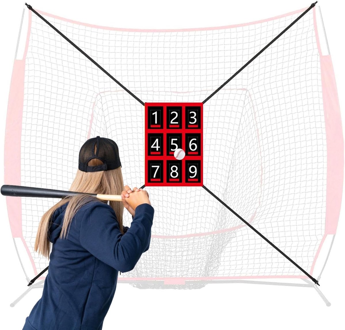 Werpnet,Honkbal werpnet Waterdicht pitchingdoel voor alle
