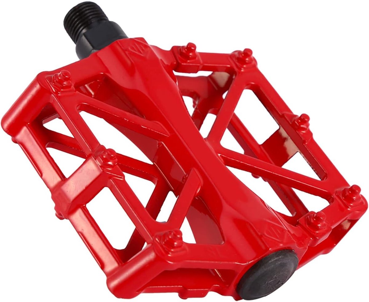 Lichtgewicht Mountainbike-pedalen van Aluminiumlegering met Afgedichte Lagers, Ideaal voor Fietsen en Offroad Gebruik, Verkrijgbaar in Rood