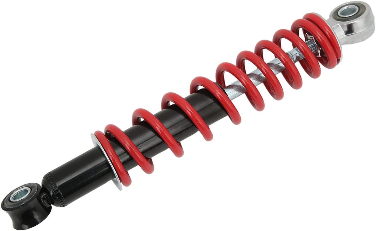 Schokdempers, 250mm/9.8in universele motorfiets/ATV schokdempers stalen legering veermateriaal motorfiets veerdempers, geschikt voor 50cc-125cc Dirt Pit Bike ATV Go Kart