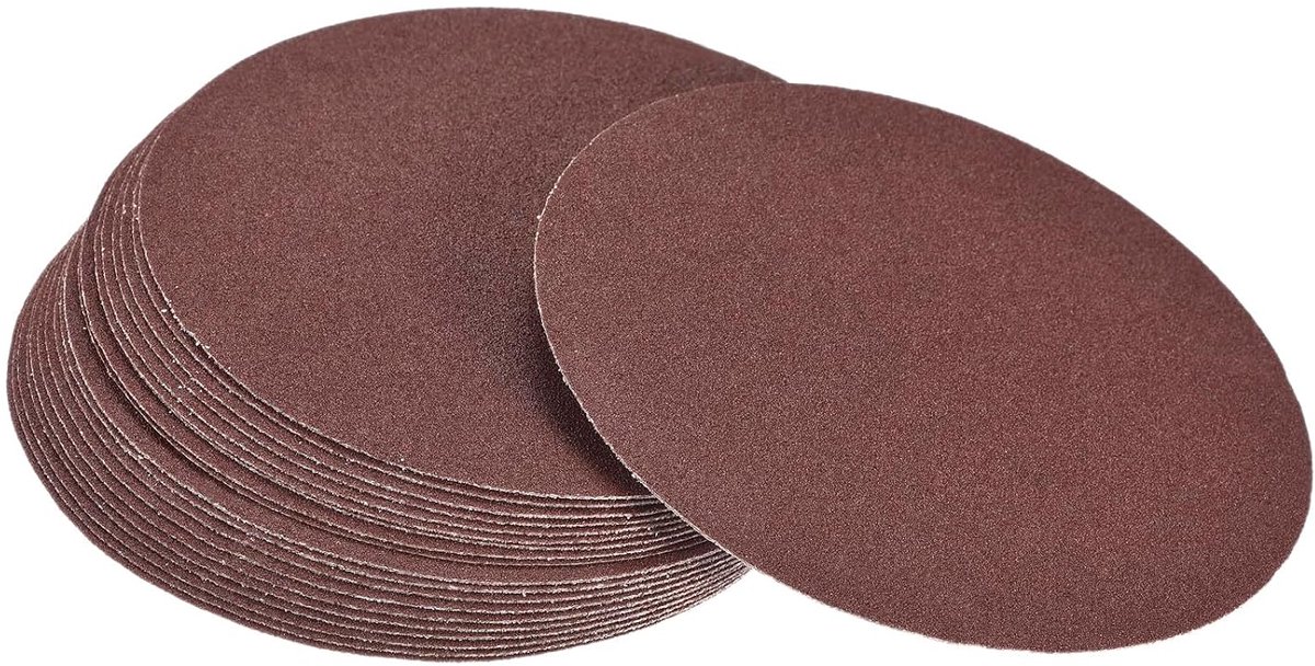 Psa, diameter 5 inch, korrel 100, zelfklevend schuurpapier - (Toepassingen: houtbewerking en metaalafwerking), 30 stuks
