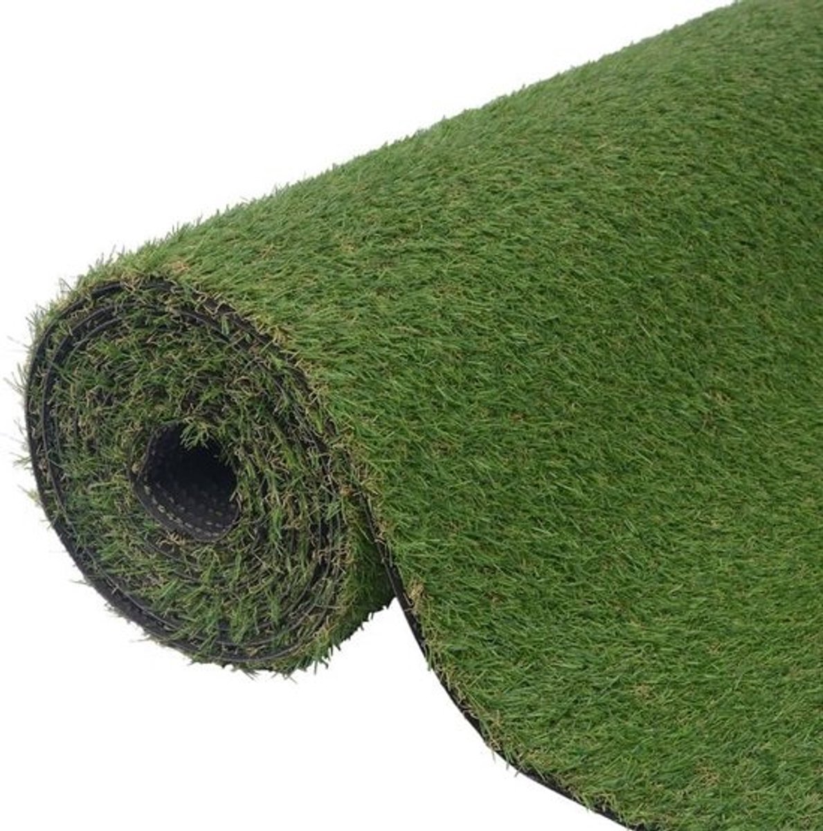 Kunstgras 1x5m met 20mm poolhoogte voor Tuin en Balkon