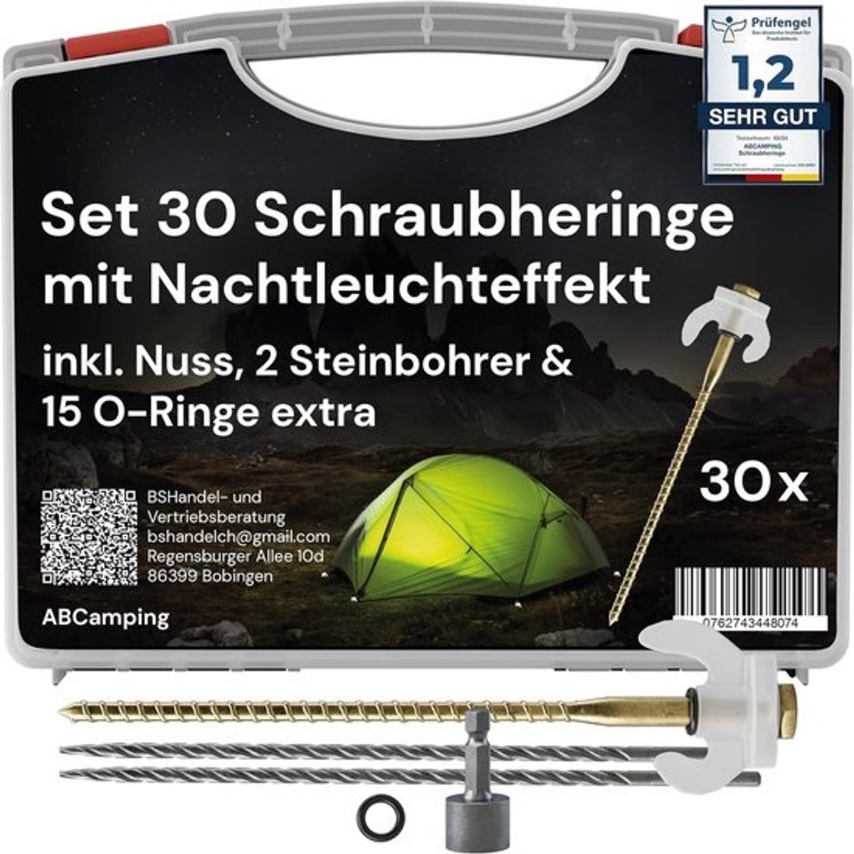 Set van 30 Stalen Schroefpinnen voor Diverse Vloertypes