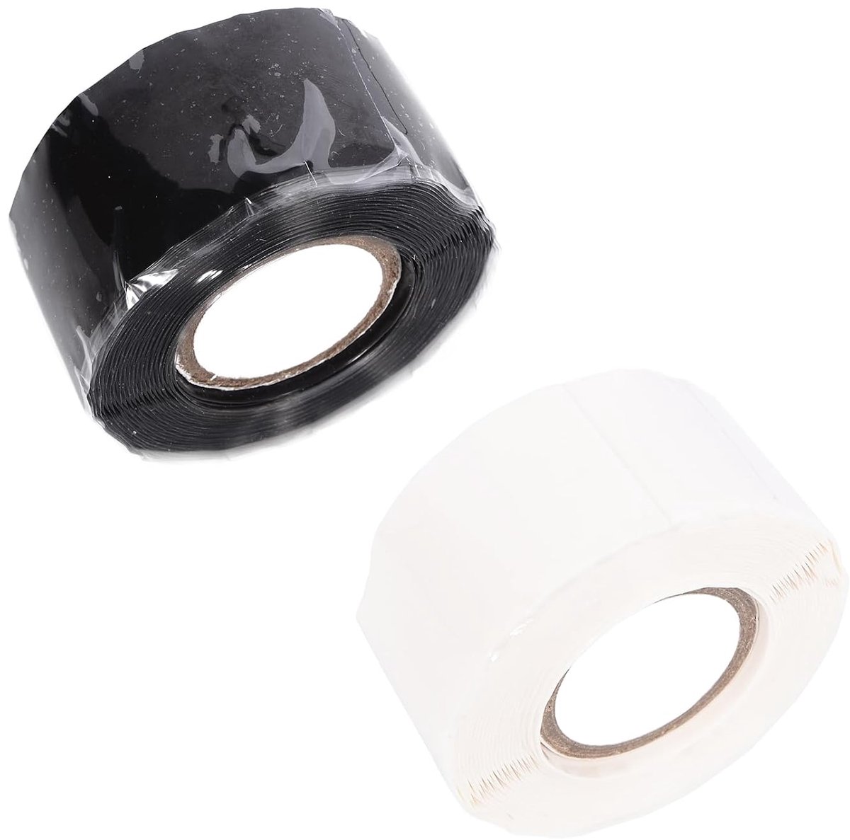 Isolatietape, hittebestendig reparatietape, waterdichte afdichtingstape, zelfklevend, 2,5 mm x 3 m voor waterdichte reparaties, elektrische aansluitingen, zwart +
