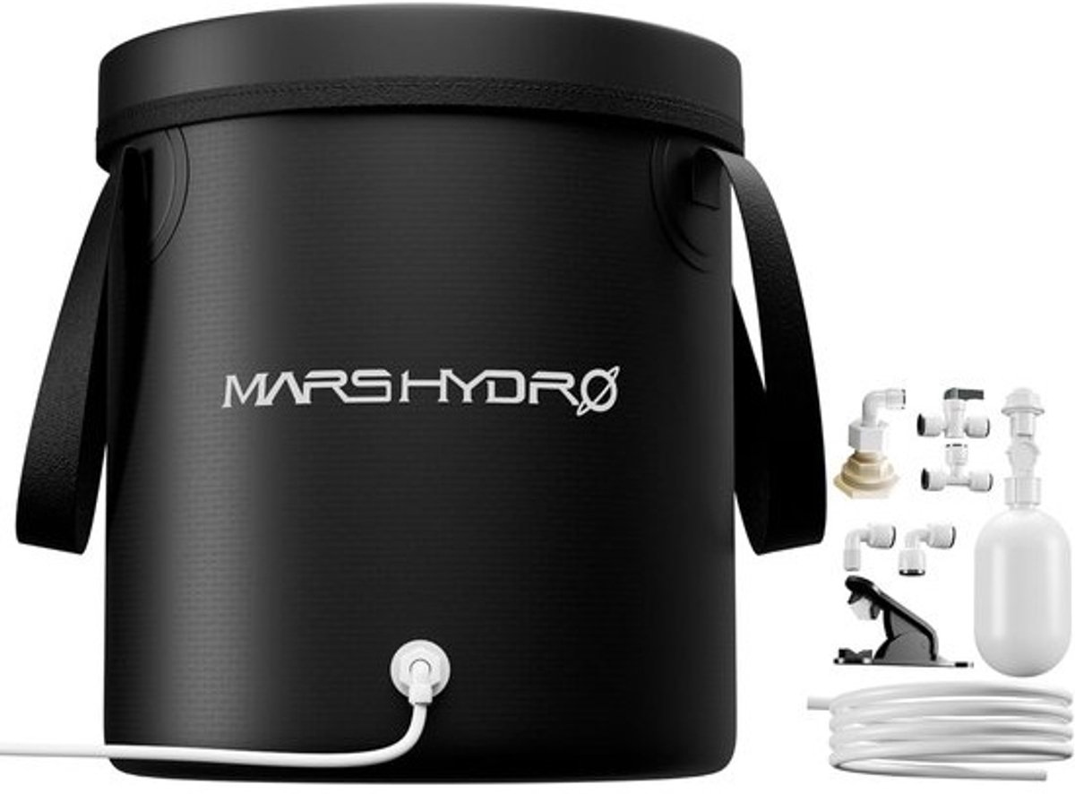 Automatische Navulset - Waterfilter Accessoire - Continu Water Voorzien - Veelzijdige Aansluitingen - 6 Liter Capaciteit - Zwart